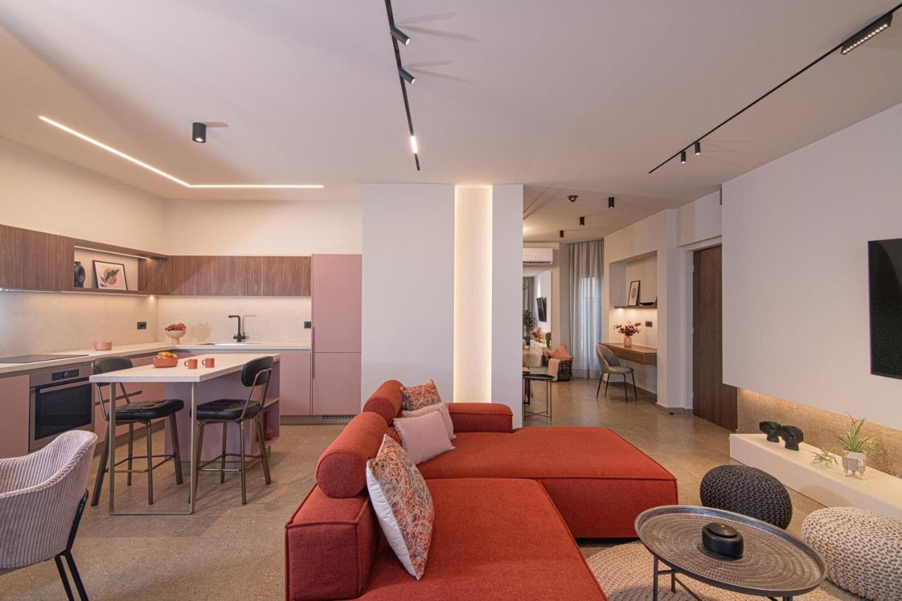 The Pink Penthouse Lägenhet Heraklion Exteriör bild